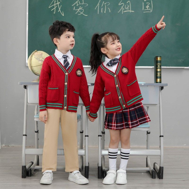 幼儿园园服春秋冬款英伦风小学生校服儿童运动会班服毛衣套装,童装/婴儿装/亲子装,校服/园服,淘宝优惠券,粉丝福利购,淘宝优惠卷