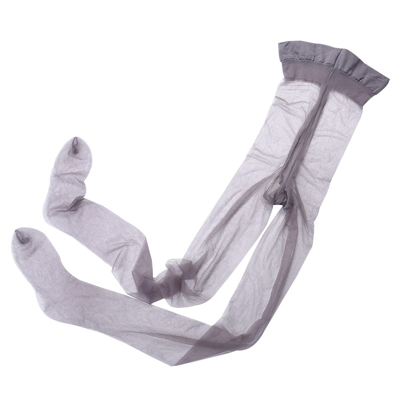 1d夏丝袜女薄款空姐灰脚尖全透明极薄隐形浅黑色超薄无痕肉肤色