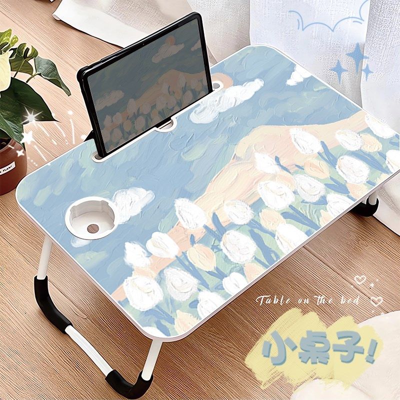 简约清新可折叠小桌子家用办公电脑桌便携野餐桌网红小桌板学生写