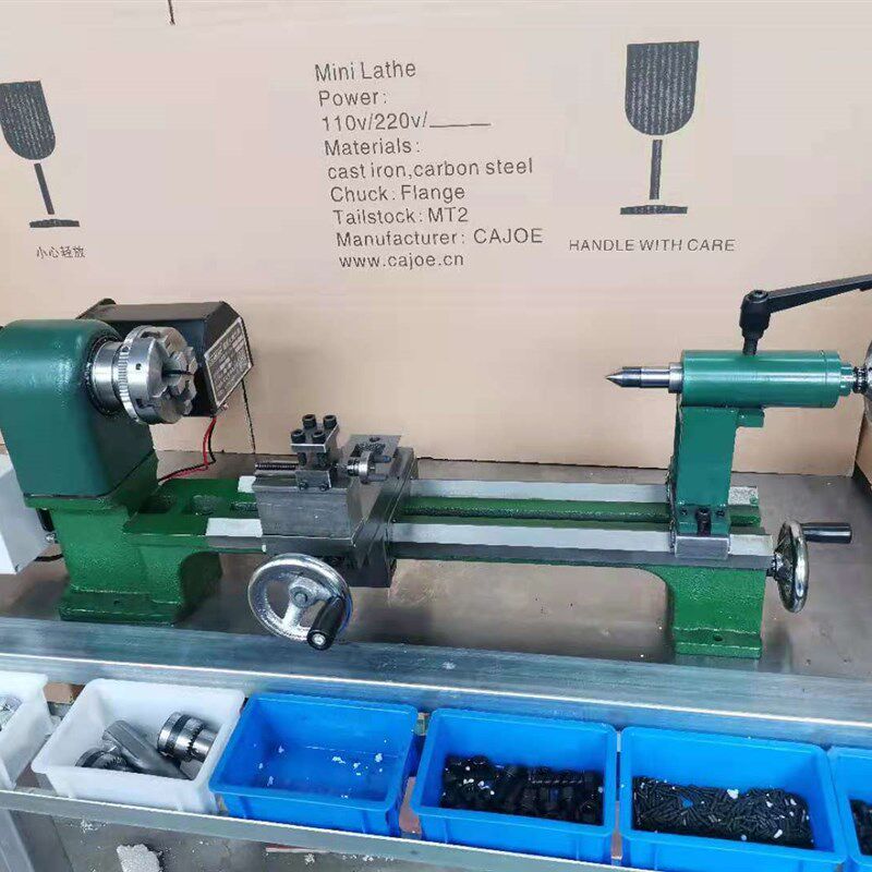 通孔微型仪表小车床木工金属个工l台式车人金床家用