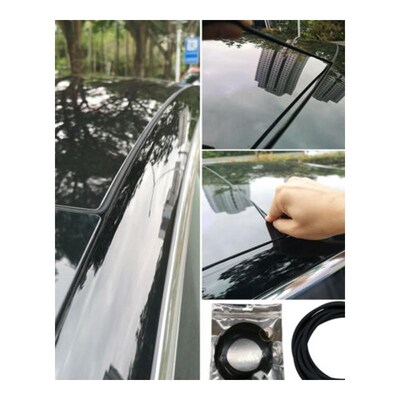Wind Sealing Strip Dustproof Black 285cm Sunroof Noise  Tesl