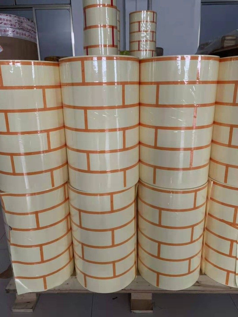 爆款外墙仿砖模具真石漆美纹纸连身瓷砖古砖工字分格线条贴纸胶带