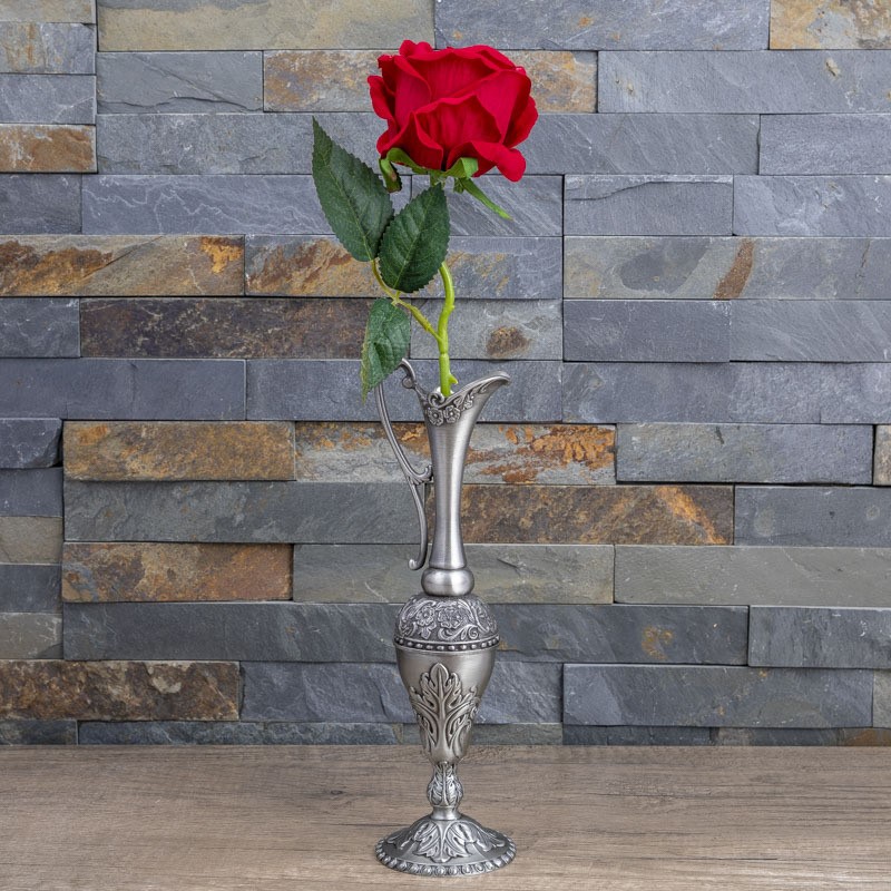 Zinc alleoy texture vase creativn Europeae retro dining