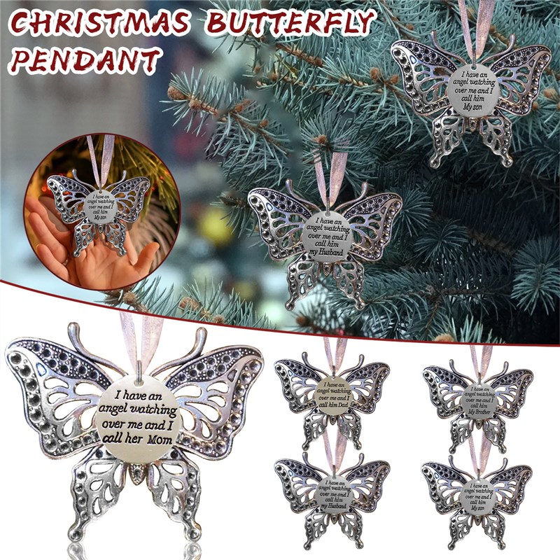 极速Memorial Family Butterfly Ornaments Butterfly Pendant