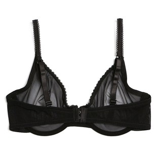 through Women 推荐 see Hollow bra sexy New gauze mesh