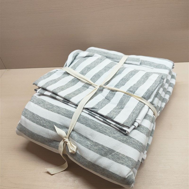 日式天竺棉床单/被套/枕套单人三件套单人学生床宿舍家庭,床上用品,学生床品套件,淘宝优惠券,粉丝福利购,淘宝优惠卷