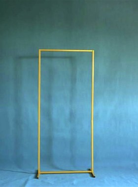 2V06婚庆f道具指示牌花艺花架婚礼现场背景架铁艺黑色迎宾吾家有