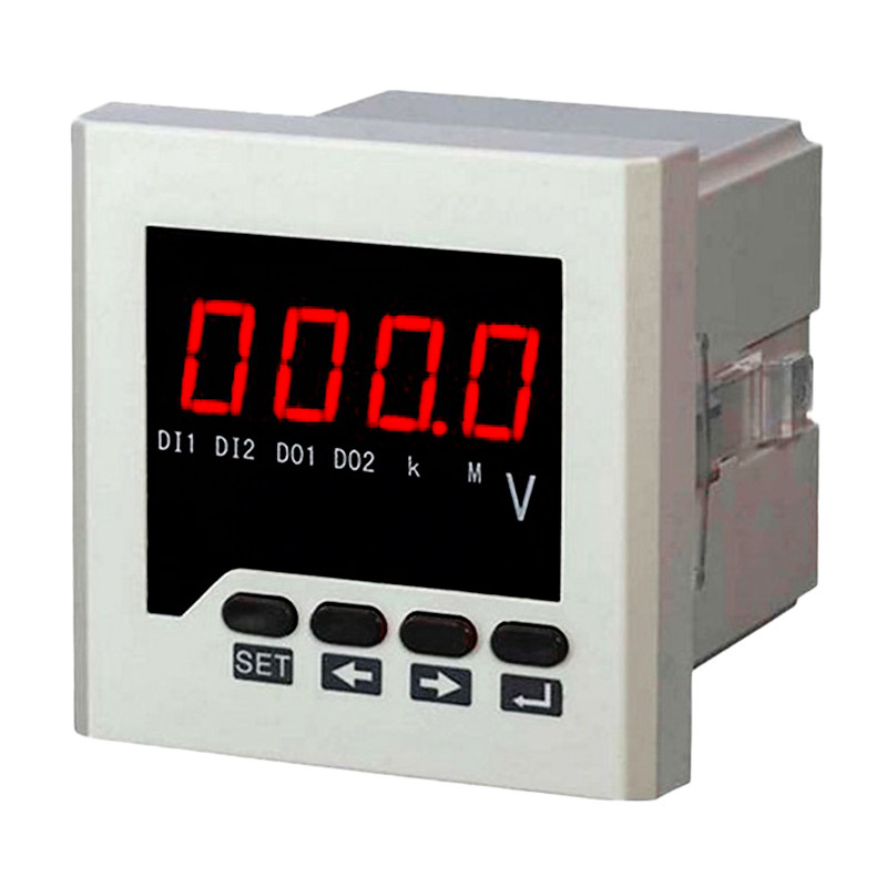 直流电压表数显仪表220V 单相交流数字智能表头报警485通讯输出