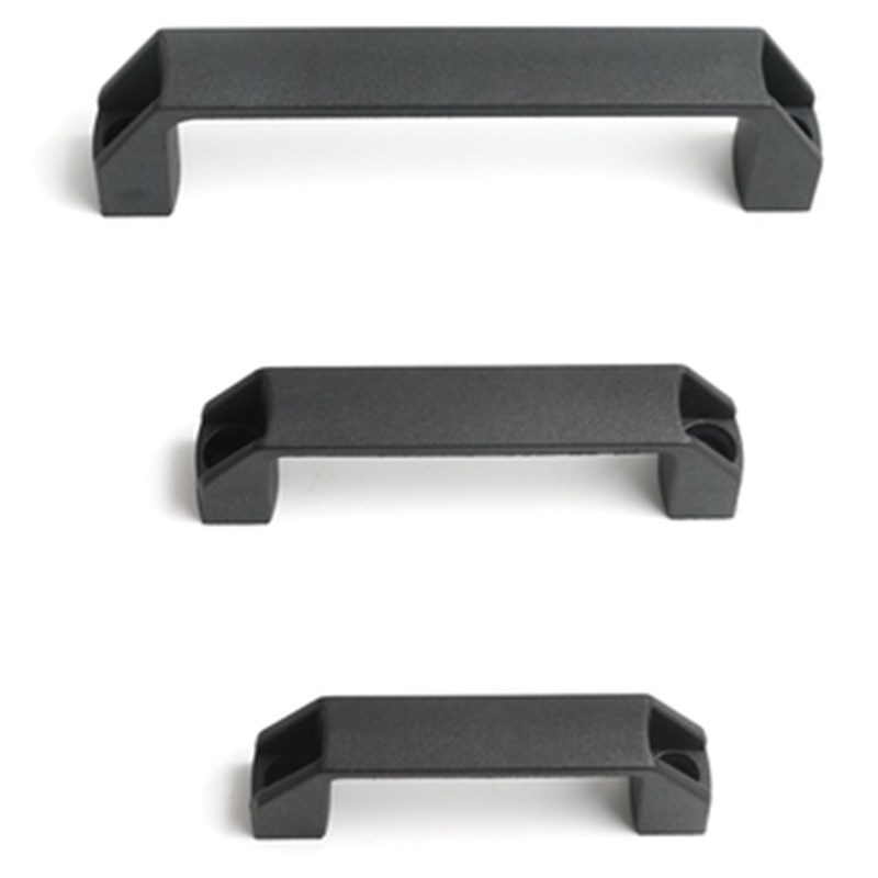 方形拉手XAB01/02/03/04-L90/L120/L180-A B C D E F G M黑色尼龙