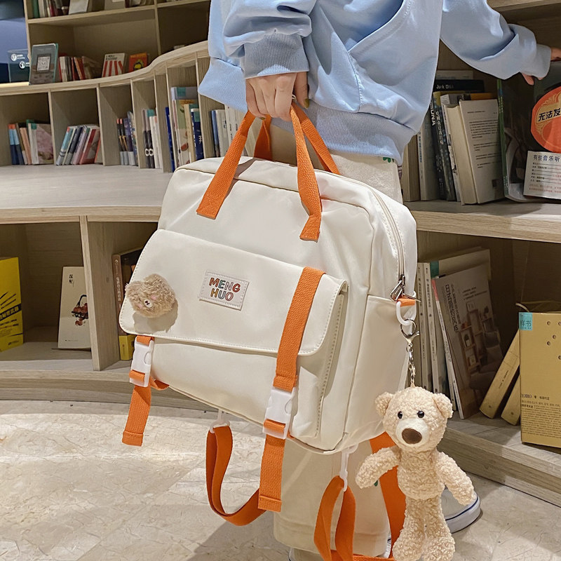 新款多用包包女帆布包学生补课包手提袋拎书袋双肩背包单肩斜挎包,箱包皮具/热销女包/男包,通用款女包,淘宝优惠券,粉丝福利购,淘宝优惠卷