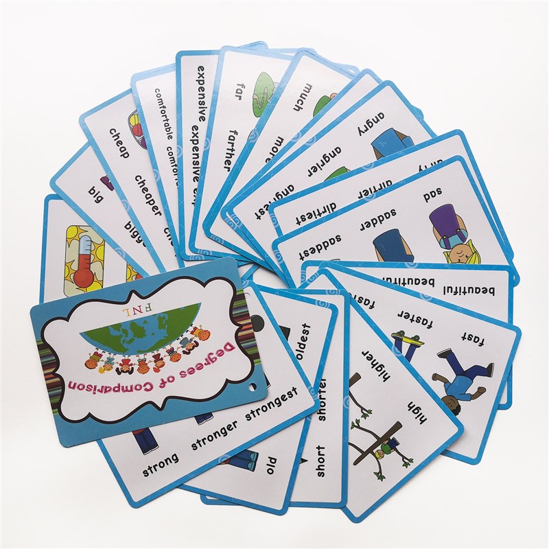 推荐46Groups/Set Irregular Verbs English Word Card Flashcard