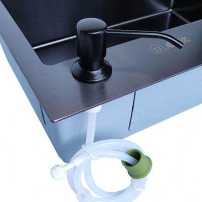 新水槽皂液器厨房家用按压头加长管延长管免加液直接大瓶子品