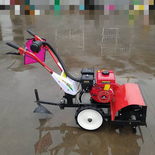 现货爆品厂促除草机m 小型家用果园割草机 汽油手推式锄草松土开
