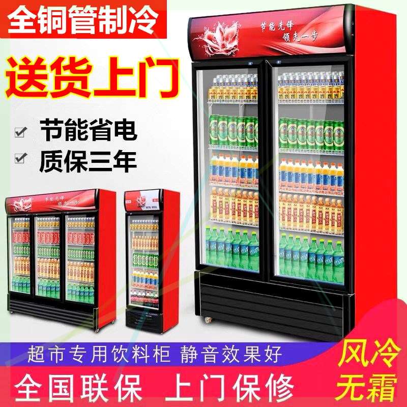 -商用冷藏柜展示柜立式饮料柜单门冰箱家用冰柜冷柜水柜双门保鲜