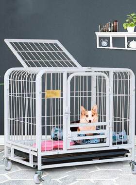 泰迪狗笼子中型犬室内家用加粗收纳狗狗别墅豪宅大型狗屋小型犬的
