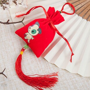 Festival sachet flannel Dragon Zodiac Boat Chinese New