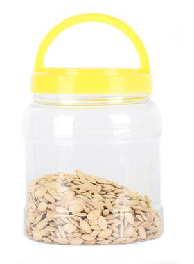 5斤蜂蜜瓶大口径手提 ppet塑料罐 加厚透亮广口瓶食品瓶酱菜糖果