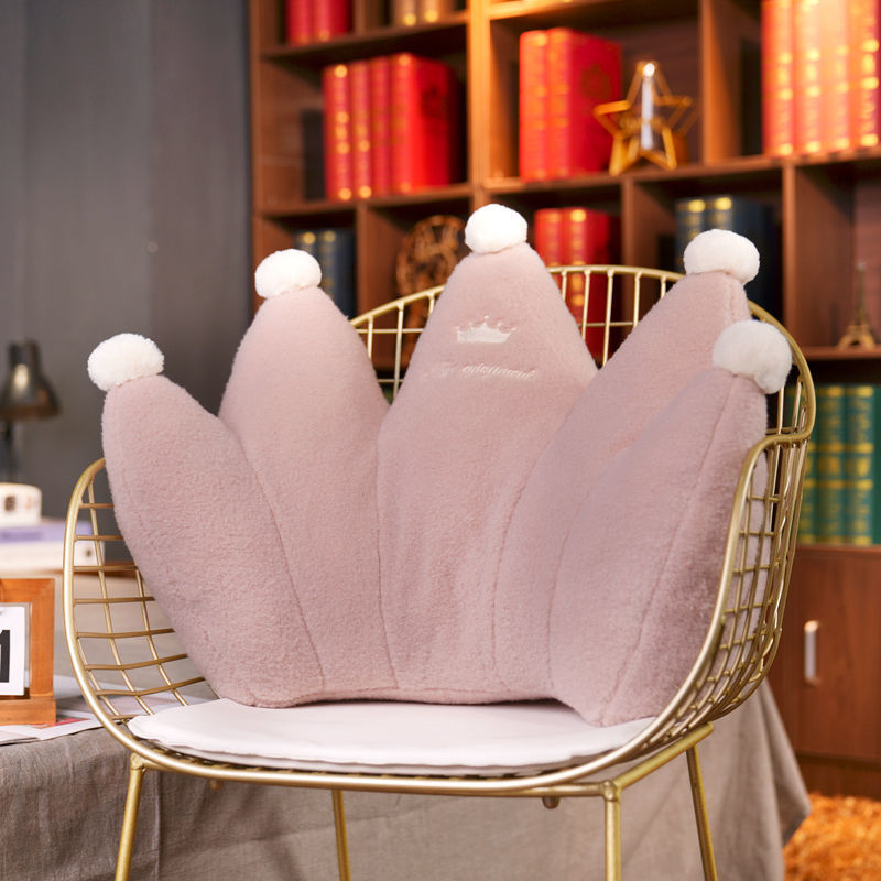 可爱靠枕办公室床头椅子腰靠x垫腰枕沙发床上大靠背垫护腰靠垫抱