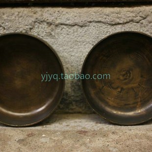 手工精制12公分青铜小马罗12CM小云锣 铜锣小锣青铜锣 铛铛单打锣