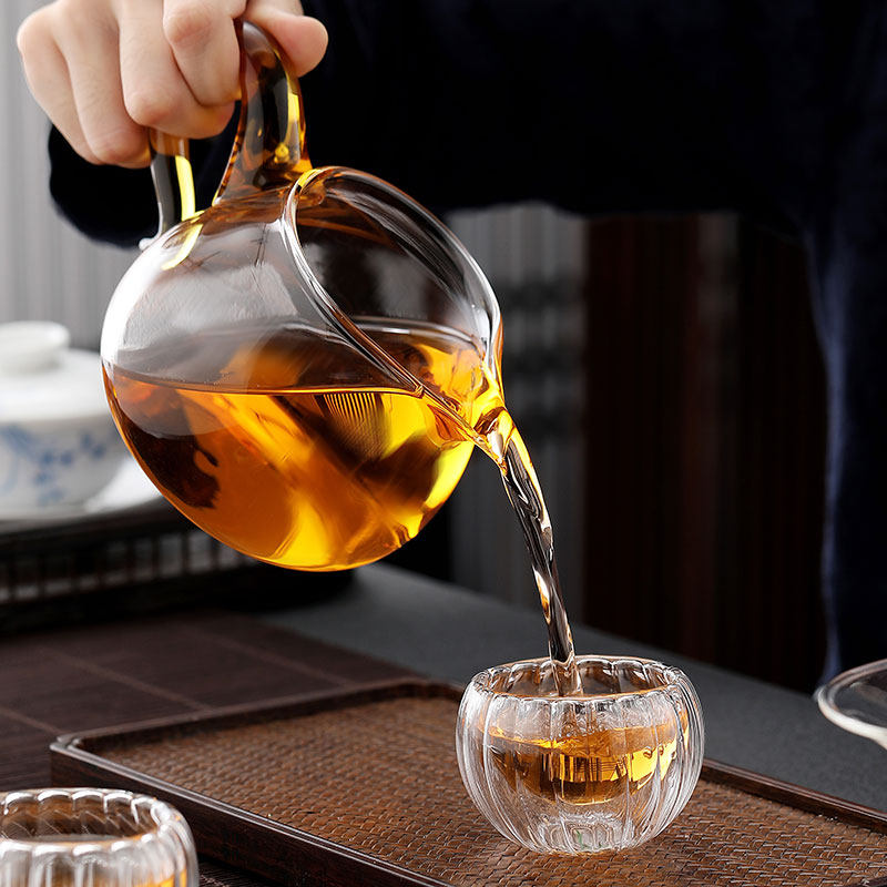 公道杯玻璃加厚耐热公杯功夫茶具配件分茶器茶叶过滤茶漏一体套装,餐饮具,公道杯,淘宝优惠券,粉丝福利购,淘宝优惠卷