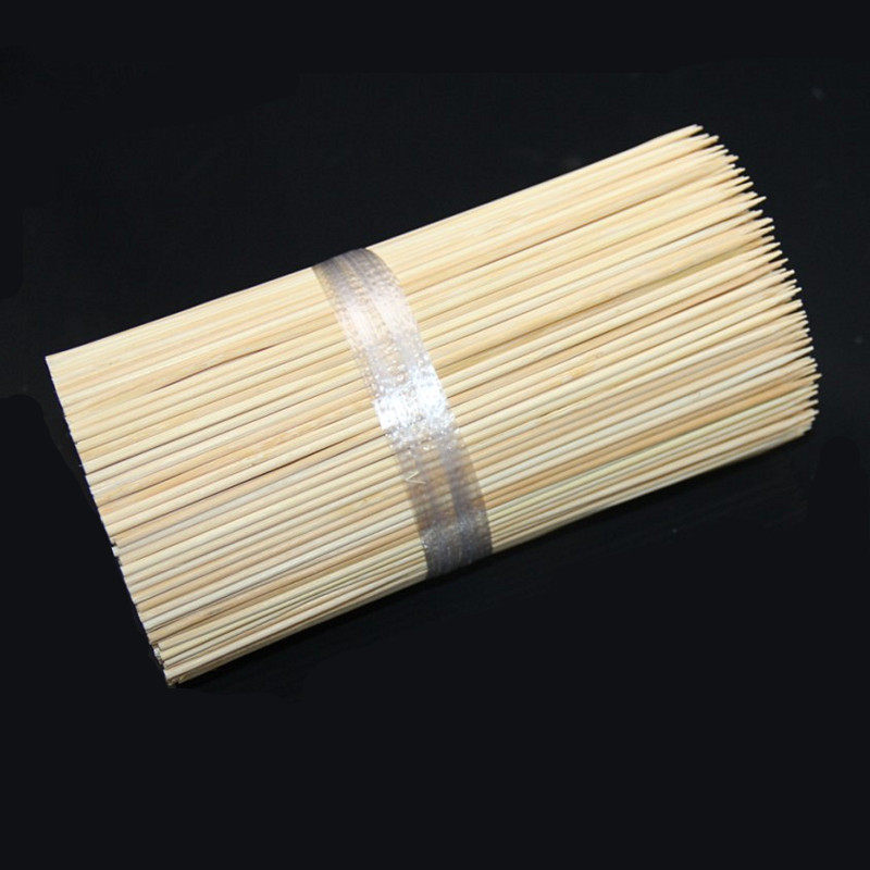 现货烤肠竹签i18cm*2.5mm一次性热狗鸡排油炸串竹签子工具关东