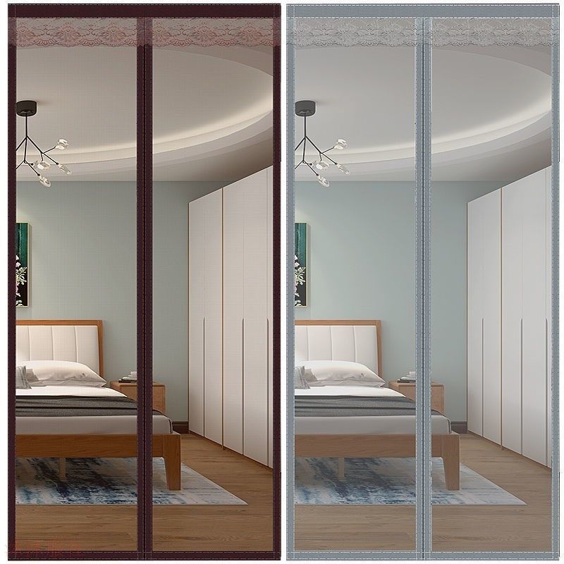 新款魔术贴防蚊门帘加密免打孔门帘家用农村大门隔断静音纱门,居家日用,纱窗/纱门,淘宝优惠券,粉丝福利购,淘宝优惠卷