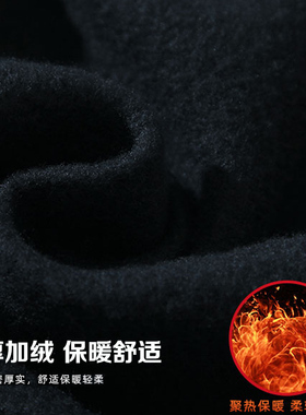 秋冬纯棉加厚加绒af卫衣休闲运动男套装开衫立领棒球服两件套绒衫