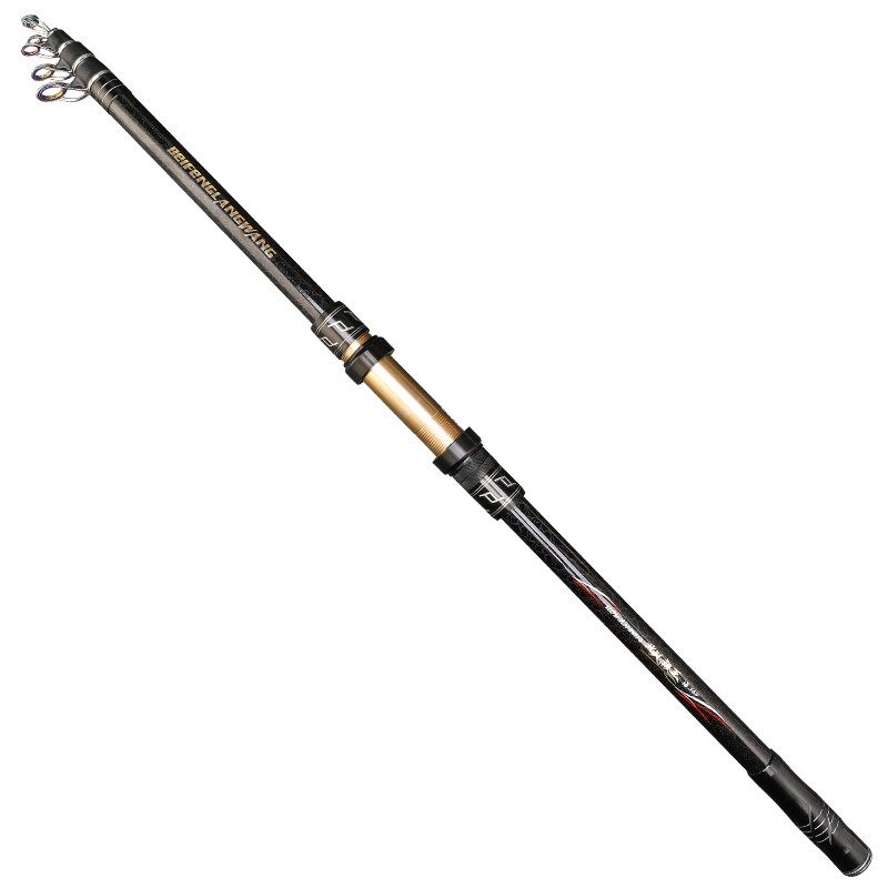 狼王海竿远投竿碳素超硬抛竿甩竿海杆全金属轮q套装鲢鳙巨物钓鱼