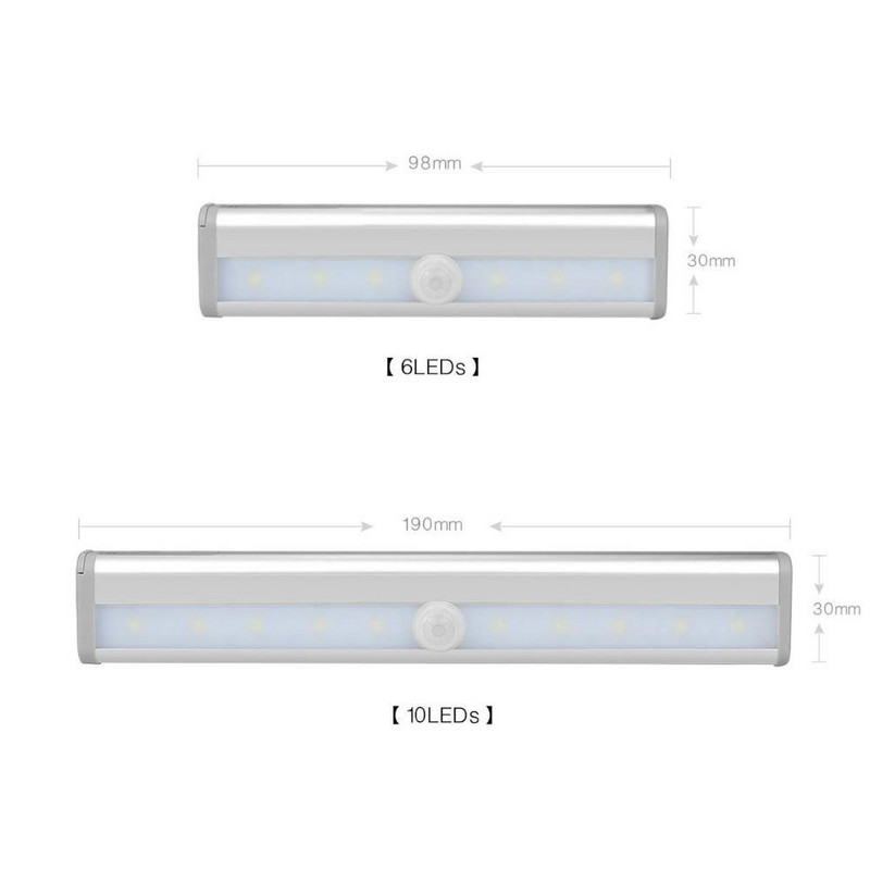 推荐Wireless PIR Motion Sensor LED Bar Night light LED Strip