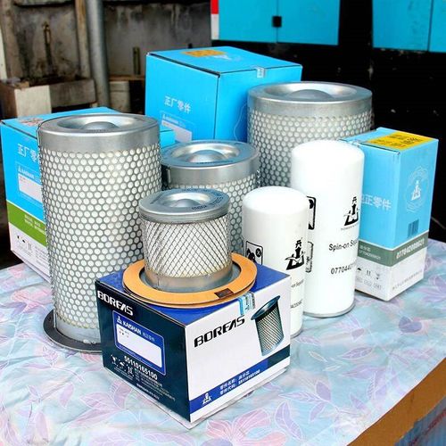 空压机保养配件螺杆机三滤空滤油滤油分芯气泵配件保养耗材件