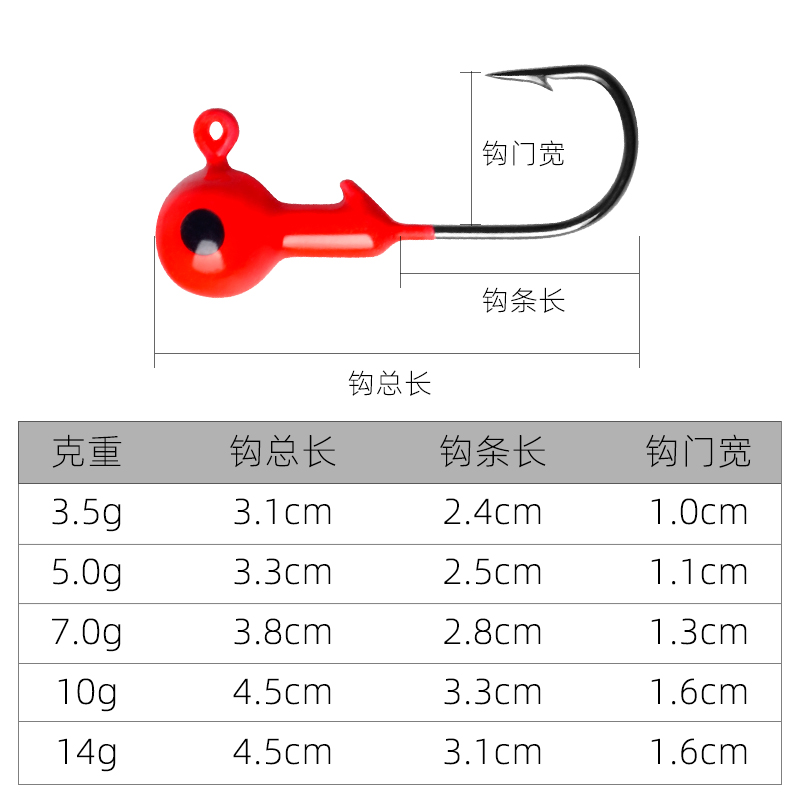 铅头钩加强版路亚软虫软饵套装防挂底假饵曲柄钩鲈鱼鳜鱼翘嘴25枚