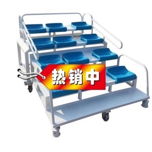 伸缩移动式终点裁判台田径计时台跑道裁判员计时台足球场活动台