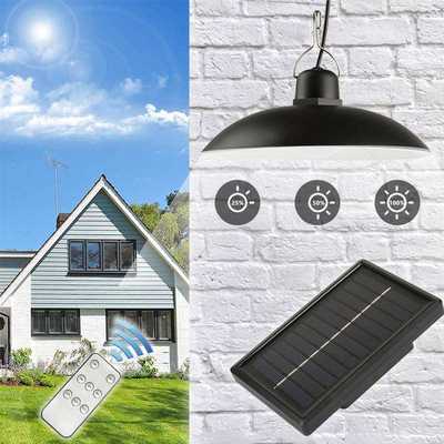 推荐DoubleSngle Head Solar LED Lght Pendant Lghtng Lamp For