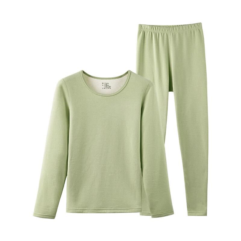 秋衣秋裤套装冬季保暖内衣女士加绒加厚德发热紧身打底衫学生