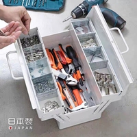 日本進(jìn)口TOYO工具箱釣魚箱美術(shù)箱車載電工箱五金維修工具收納箱
