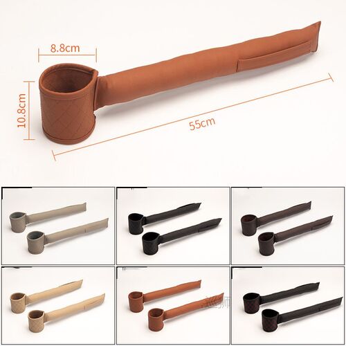 Car Seat Gap Filler Leather Universal Pockets Auto Seats Lea