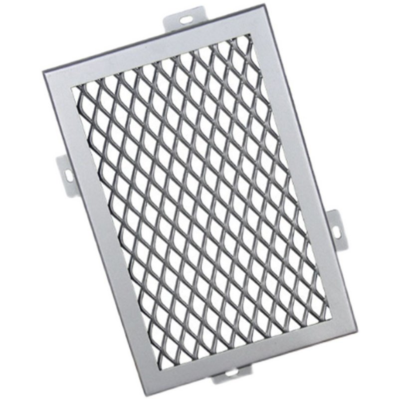 铝网格网悬吊式天花板菱形铝拉网金属a拉伸网幕墙天花装饰网铁网