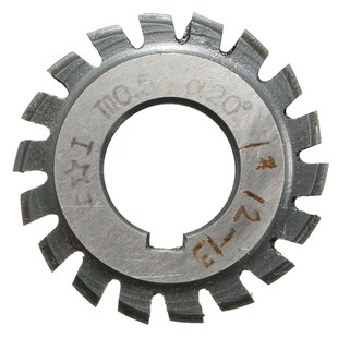 Module 0.5 M0.5 PA20 Degrees Bore 16mm #1-8 HSS Involute Gea