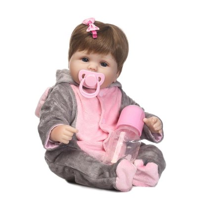 wholesale cute reborn baby  soft real touch silicone vinyl