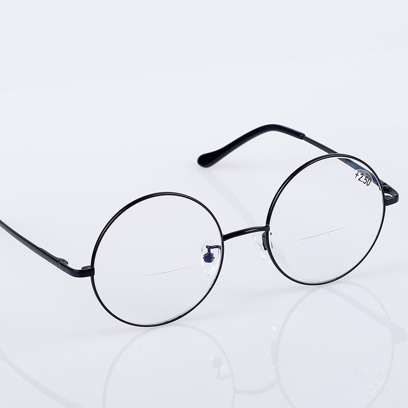 老花镜时尚 两用双光老花镜看远看近 渐进多焦点眼镜男款定制变色