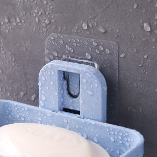 新品Soap Dishes Box Wall Zeep Houder Shower Soap Tray Holder