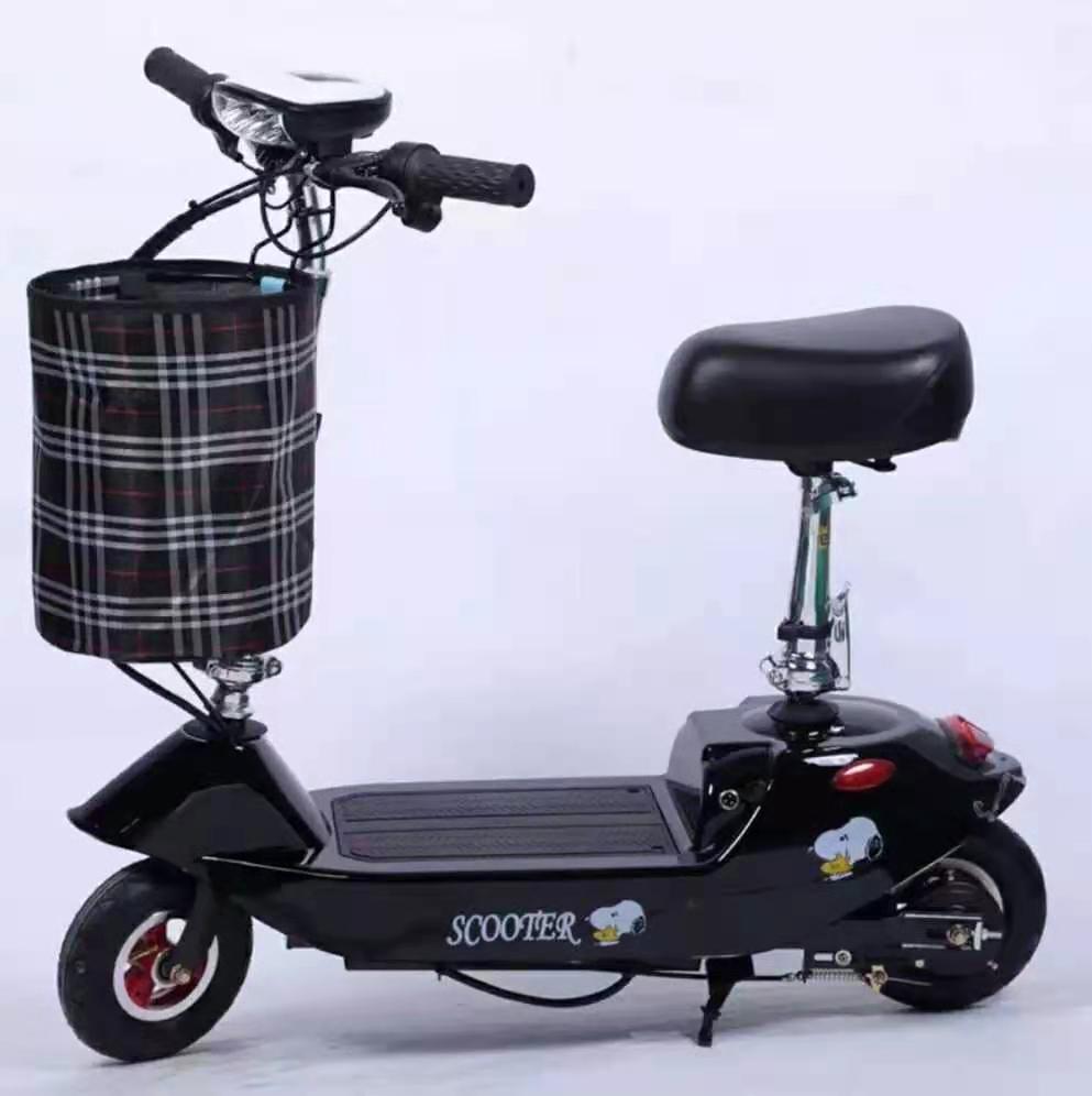 电动车小型车女士折叠r便携代步车迷你超轻滑板车成人电瓶车