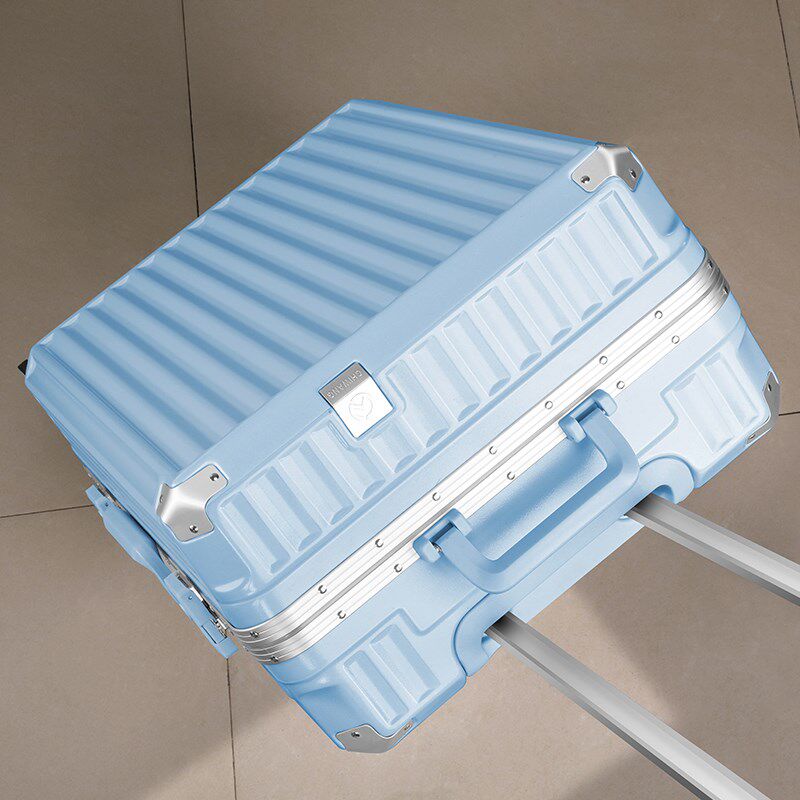 行李箱拉杆箱结实耐用加厚女20寸24万向轮可坐人铝框登机旅行箱男