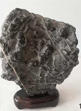 2021特◆定制◆价灵璧石书房精品山峰礼品L精致特别灵璧石摆件景