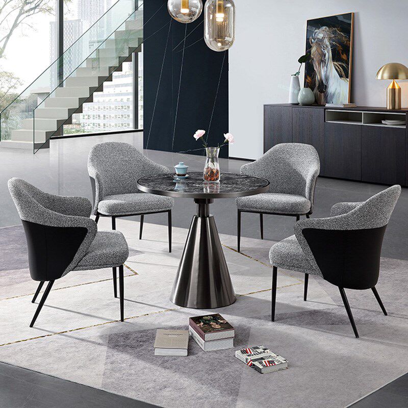 直销新品售楼处办公室洽谈桌椅组合轻奢现代m4s店酒店休息区商务