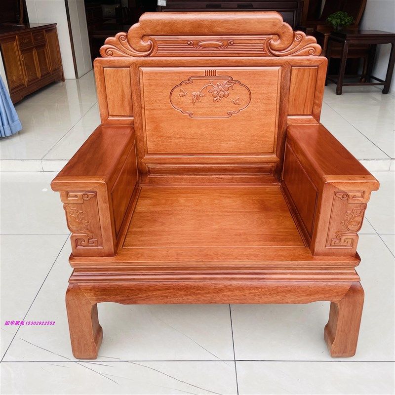 红木沙发新中式非洲菠萝格木客厅沙发全实木家具各顺大款纯木沙发,住宅家具,红木沙发,淘宝优惠券,粉丝福利购,淘宝优惠卷