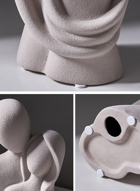 创意现代抽象人物客n厅家居酒柜装饰品电视柜房间办公室桌面摆件