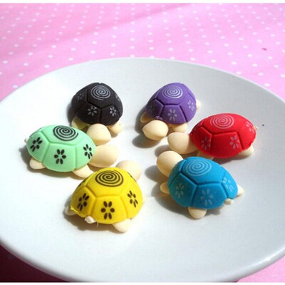 2PCS Mini Animal Rubber Eraser Cleansing Stationery Cartoon