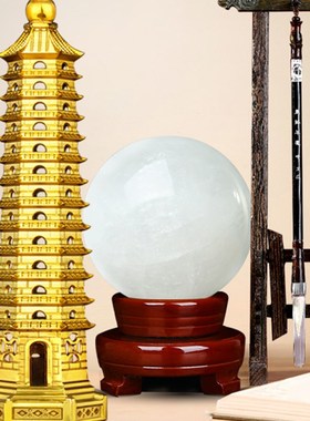 状元及第套餐文昌塔层十三层天然水晶球文昌笔摆件书房挂件书桌