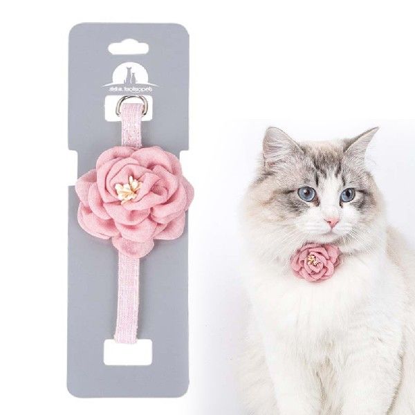 推荐2021 New Cute Cat Collar Puppy Collars Simulation Camell